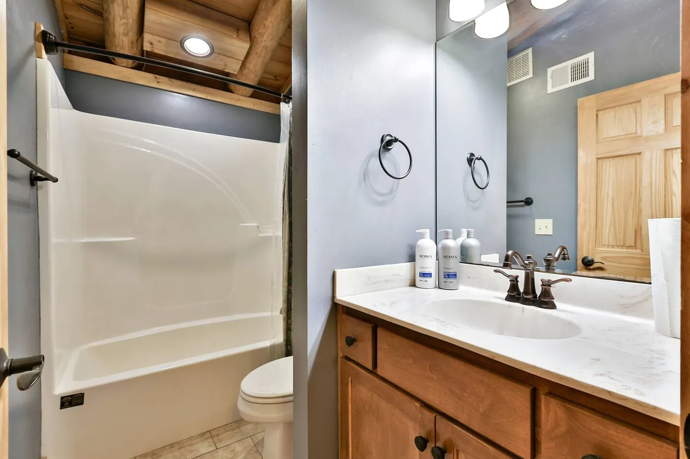 Hall bath